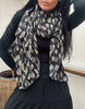 Skjerf Golden / Black