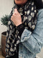 Tørklæde Golden / Black - VIAMAJA.DK
