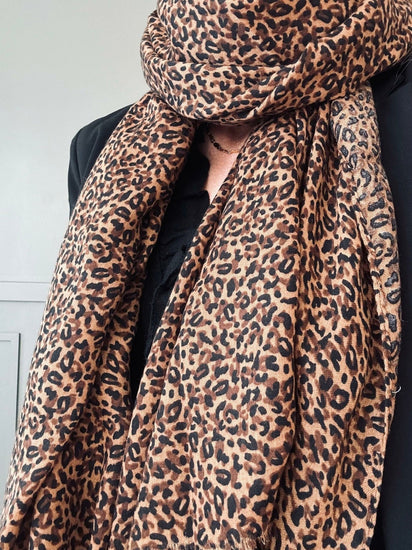 Tørklæde Leopard - VIAMAJA.DK