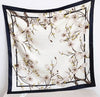 Skjerf – Magnolia white 90×90