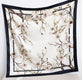 Tørklæde – Magnolia white 90×90 - VIAMAJA.DK