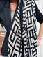 Tørklæde - Noir - VIAMAJA.DK