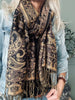 Skjerf Paisley – Gylden