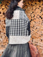 Tørklæde – patchwork Black - VIAMAJA.DK