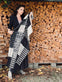 Tørklæde – patchwork Black - VIAMAJA.DK