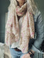 Tørklæde Rose batik - VIAMAJA.DK