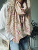 Skjerf Rose batikk