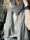 Tørklæde Simple grey - VIAMAJA.DK