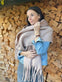 Tørklæde – Vamset Beige Rose - VIAMAJA.DK