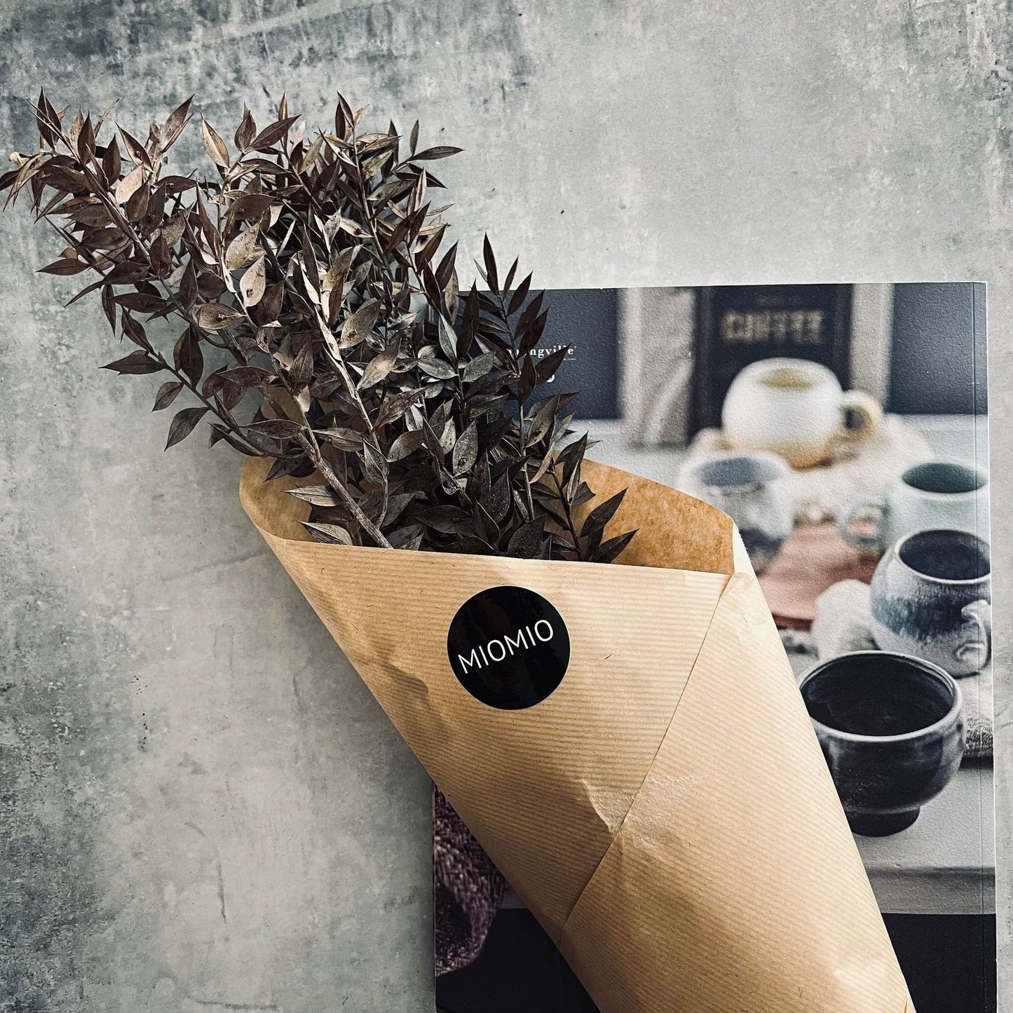 Tørret blomster - Mocca ROSSA - VIAMAJA.DK