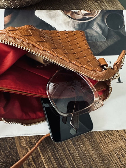 TREND Clutch – Terry cognac - VIAMAJA.DK