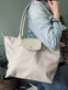 Trend Shopper – Beige nylon - VIAMAJA.DK