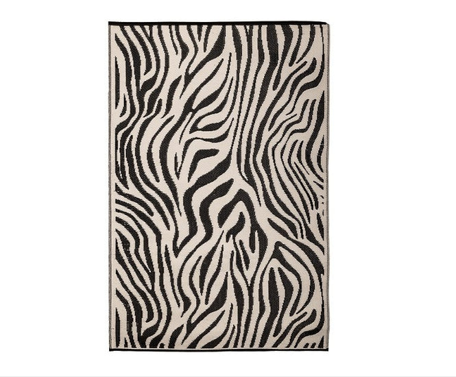 Udendørstæppe - Zebra 240x150 - VIAMAJA.DK