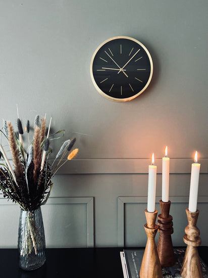 Ur i sort / guld - VIAMAJA.DK