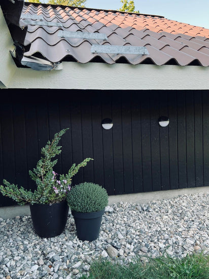 Væglampe med solceller – Sæt med 4 stk - VIAMAJA.DK