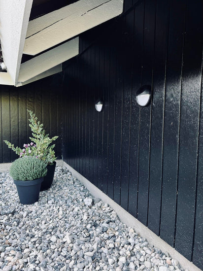Væglampe med solceller - Tilbud 4 stk - VIAMAJA.DK