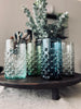 Vannglass MIX med dots - pakke med 4 stk