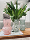 Vase 18cm Mundblæst glas – Green - VIAMAJA.DK
