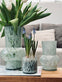 Vase 18cm Mundblæst glas – Green - VIAMAJA.DK