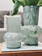 Vase 18cm Mundblæst glas – Green - VIAMAJA.DK