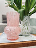 Vase 18 cm munnblåst glass – Rose