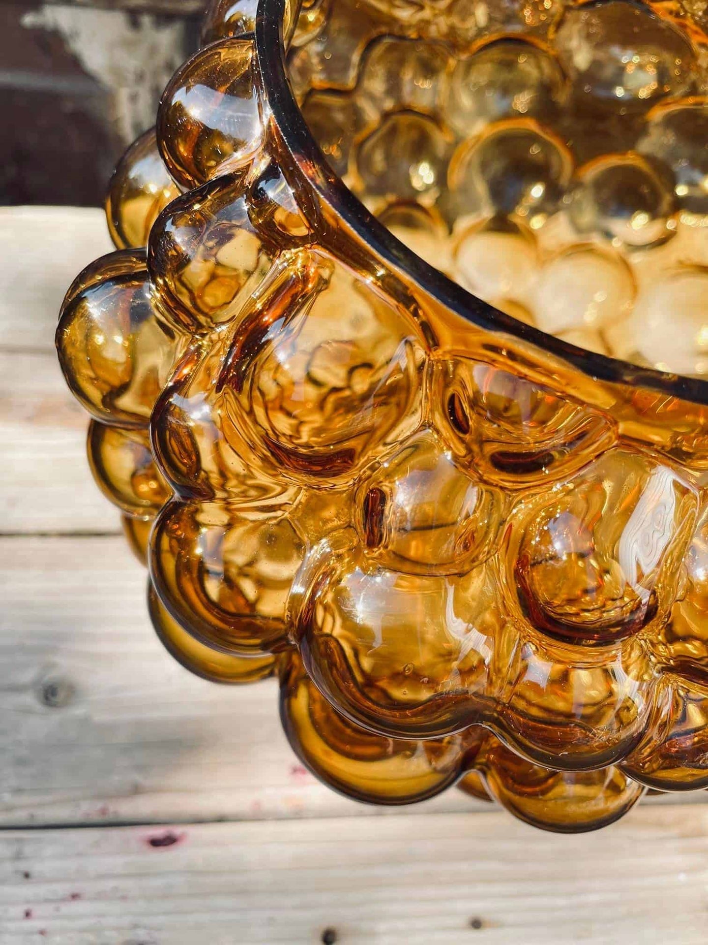 Vase Amber Dots - VIAMAJA.DK