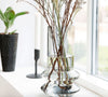 Vase, Forms, Røykfarget glass