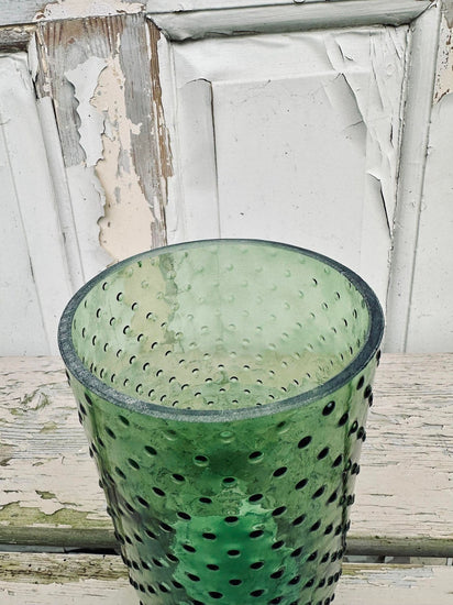 Vase – Green dots - VIAMAJA.DK