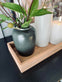 Vase H 12cm – Grå stentøj - VIAMAJA.DK