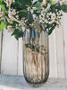 Vase i riflet glass