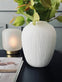 Vase - Keramik Hvid - VIAMAJA.DK