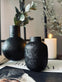 Vase Maison Black 16 x 20 - VIAMAJA.DK