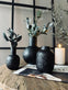 Vase Maison Black 8 x12 - VIAMAJA.DK