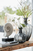 Vase Mayia - H:35 cm - Grå