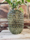Vase med dots - grøn glas - VIAMAJA.DK