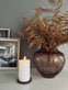 Vase ROMA i rillet glas - VIAMAJA.DK