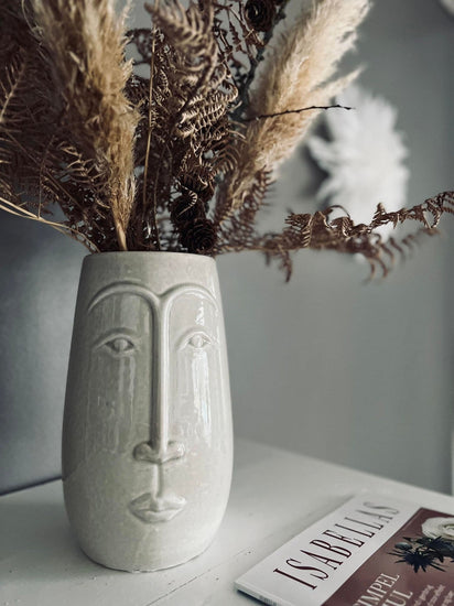 Vase SMILE - keramik - VIAMAJA.DK