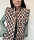 Vest Quilt brun - VIAMAJA.DK