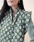 Vest Quilt grøn - VIAMAJA.DK