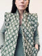 Vest Quilt grøn - VIAMAJA.DK