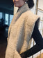 Vest Teddy sand - VIAMAJA.DK