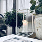 VIAMAJA Cube stage til bloklys - Stor – Hvid - VIAMAJA.DK