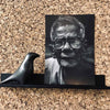 VIAMAJA Gallerihylle - Svart - 45 cm