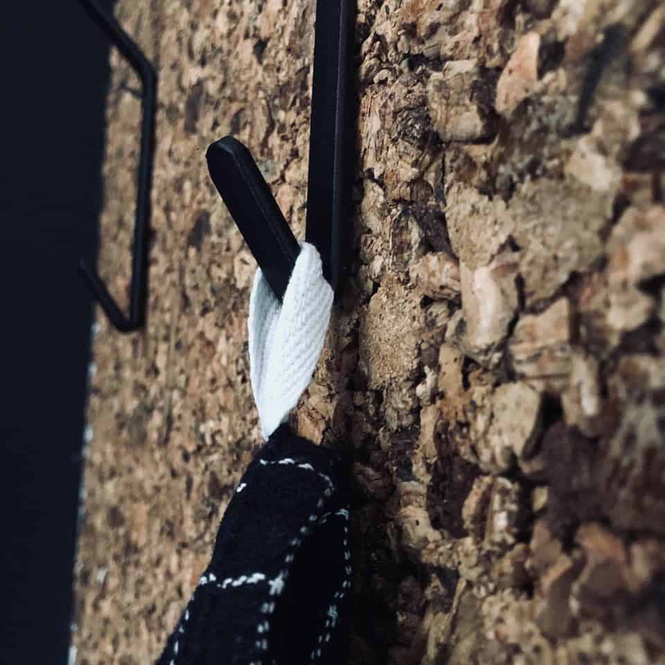 VIAMAJA Line hook - Sort 10 cm - VIAMAJA.DK