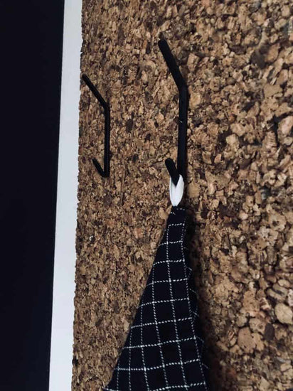 VIAMAJA Line hook - Sort 10 cm - VIAMAJA.DK