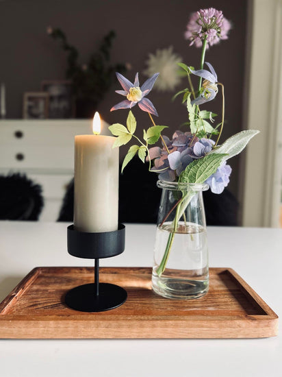 VIAMAJA Simple Big Black – 8cm - VIAMAJA.DK
