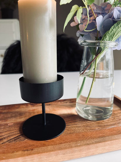 VIAMAJA Simple Big Black – 8cm - VIAMAJA.DK