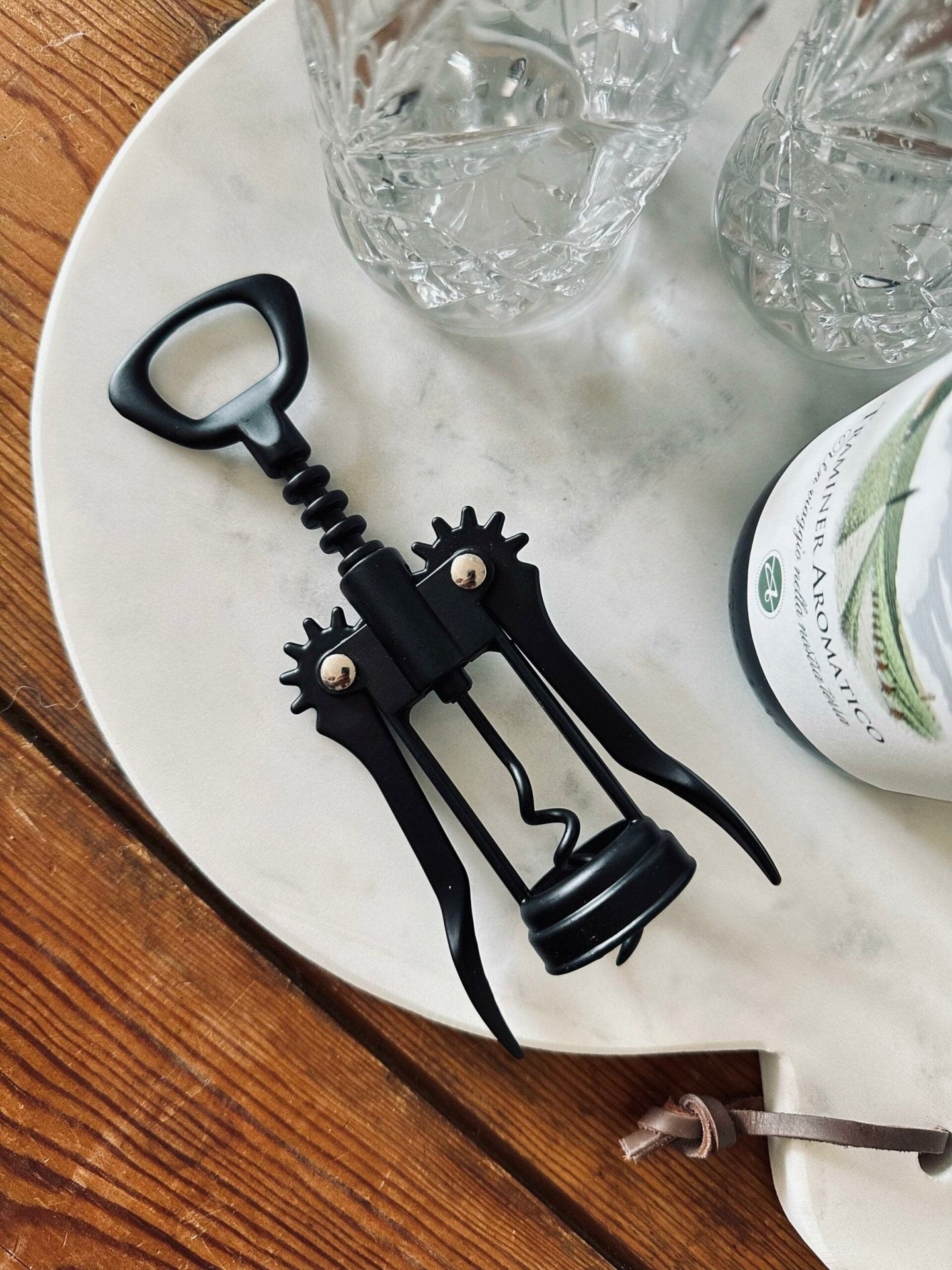 Vinoplukker - Sort metal - VIAMAJA.DK