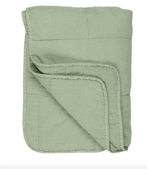 Vintage quilt misty jade - VIAMAJA.DK
