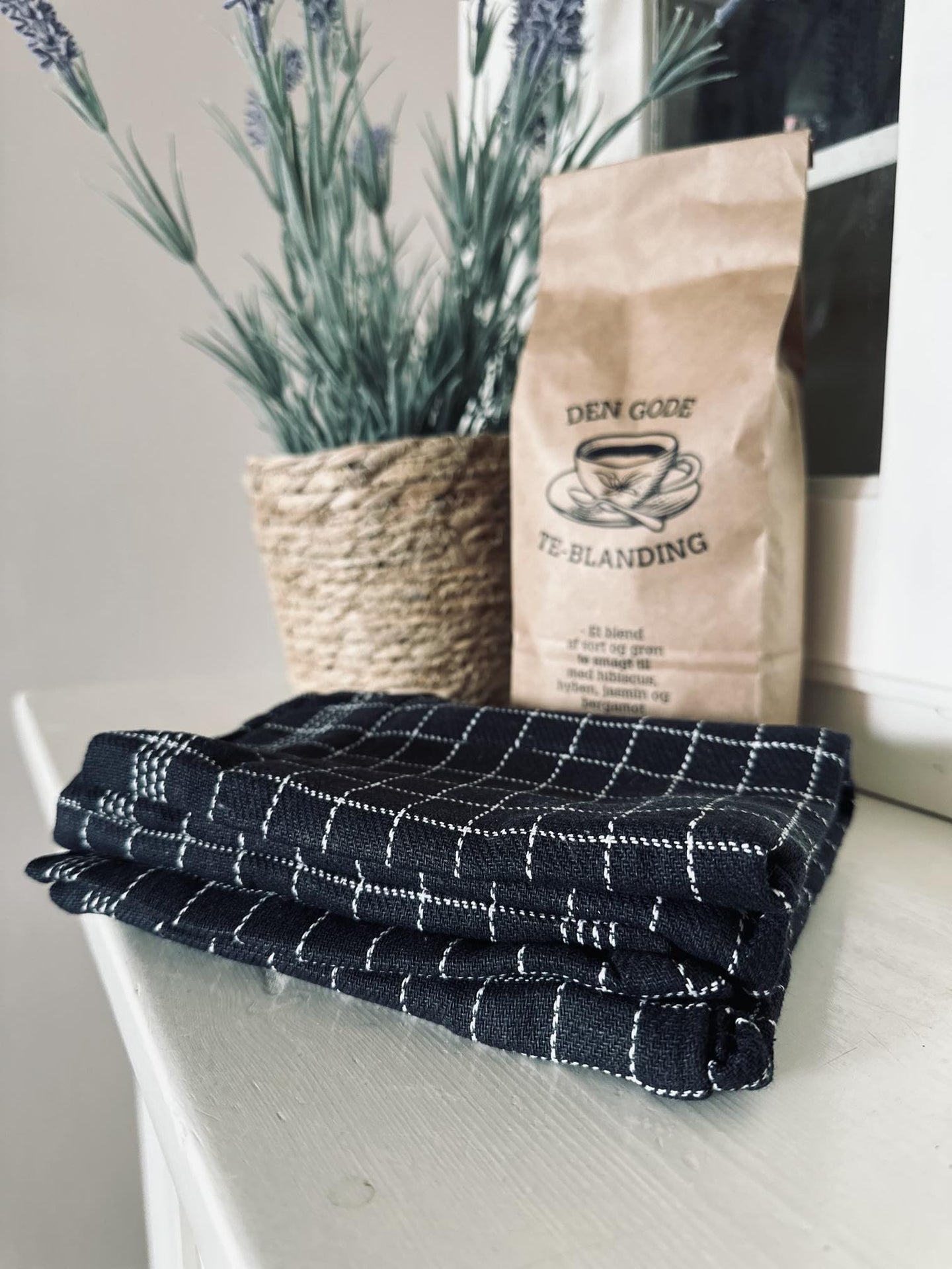 Viskestykker 3 stk – Sort - VIAMAJA.DK